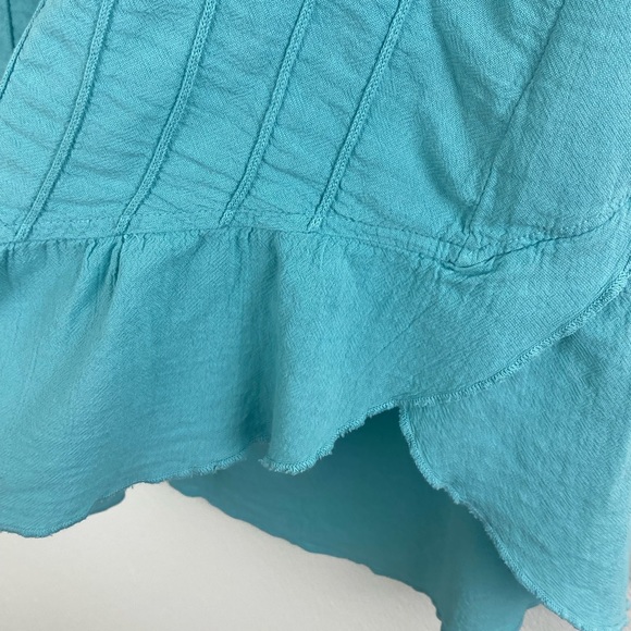 Soft Surroundings Butterfly Embroidered Top - Picture 4 of 10